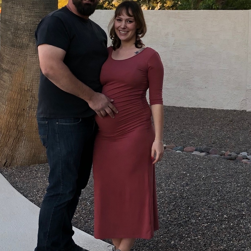 Motherbee maternity dress